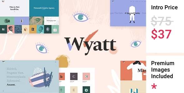 Wyatt v.1.0 Creative Portfolio WordPress Theme Download