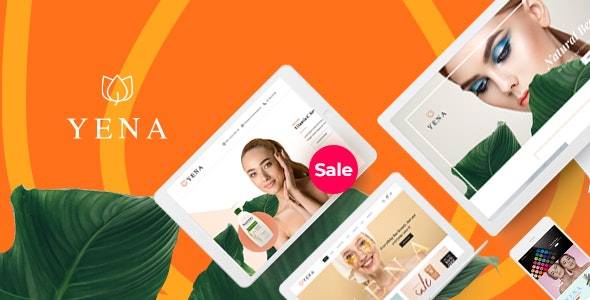 yena cosmetic woocommerce theme