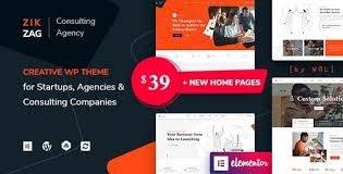 ZikZag agency wordpress theme download