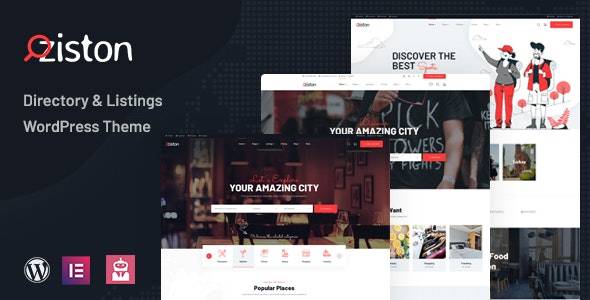 ziston - directory listing wordpress theme download