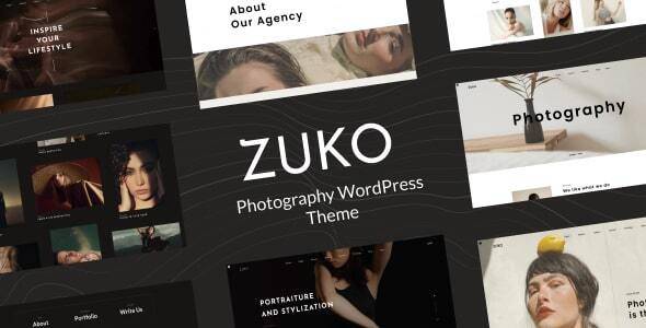 Zuko v1.1.1 – Photography WordPress Theme Download