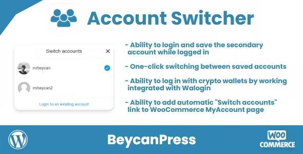 account switcher-for-wordpress-multiple-accounts-plugin-Nulled