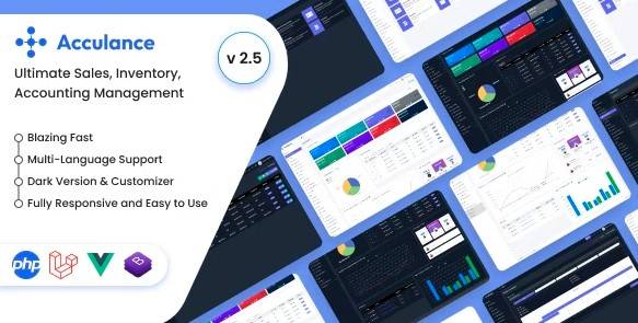 Acculance Ultimate Sales Inventory Accounting Management System