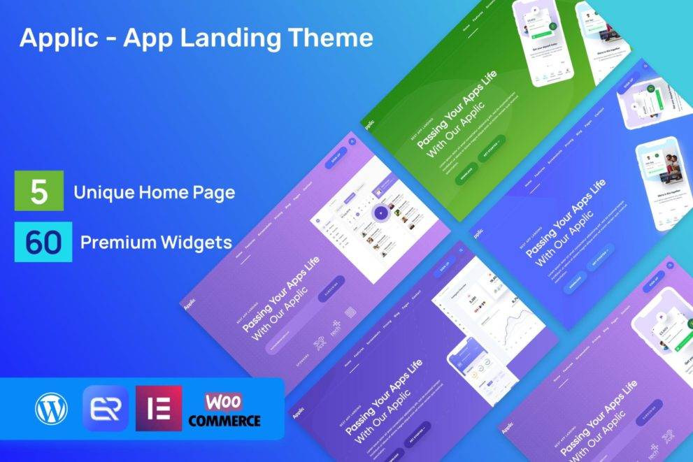 Applic – App Landing WordPress Theme v1.5.0