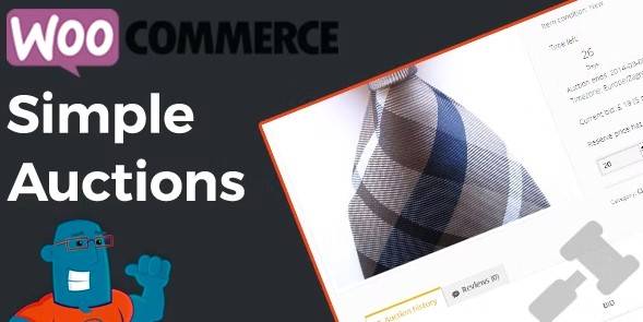 best WordPress auction plugin WooCommerce, WooCommerce Simple Auctions