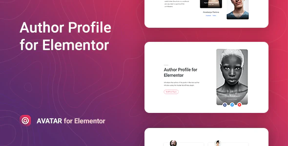 Avatar v1.0.3 – Author Box for Elementor WordPress Plugin Download