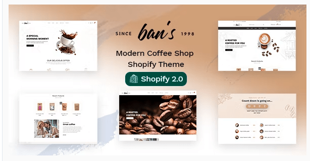 Bans Coffee Store Shopify Theme