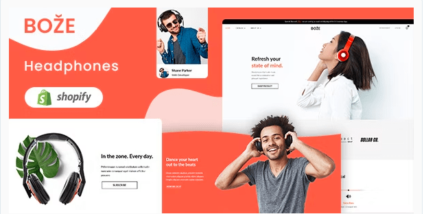 Boze Shopify Single Product Store