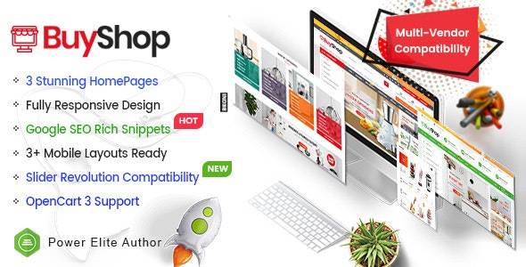 BuyShop v1.0.2 – Responsive & Multipurpose OpenCart 3 Theme