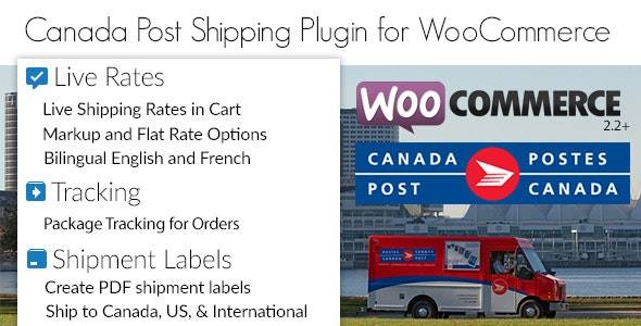 Canada Post Woocommerce Shipping Plugin v1.7.15