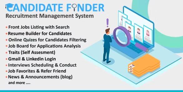 Candidate Finder v1.7 – Recruitment Management System