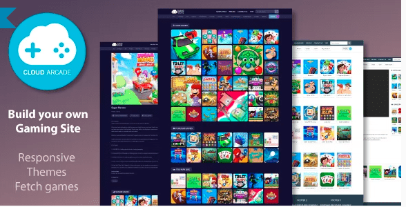 CloudArcade v1.6.6 – HTML5 / Web Game Portal CMS