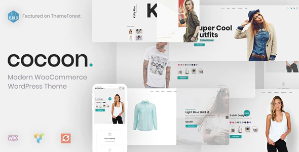 Cocoon v1.3.5 Modern WooCommerce WordPress Theme Download