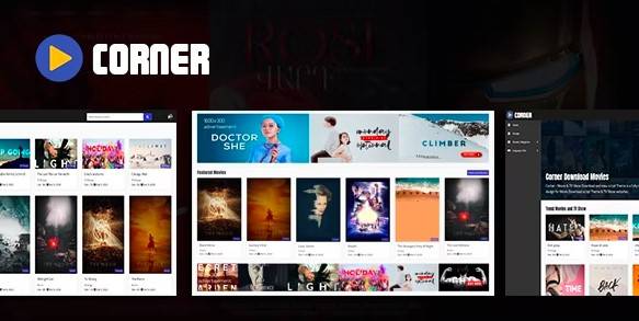 Corner v1.0 – Movie & TV Show Download and view script Theme