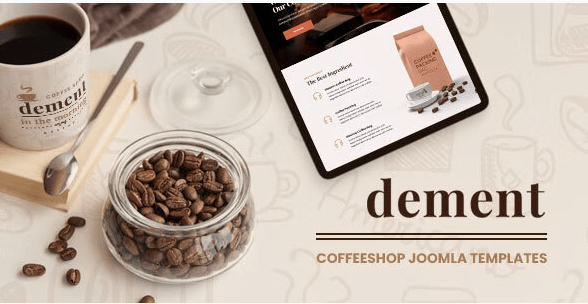 Dement v1.0 – A Coffehouse Joomla 4 Templates