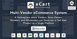 eCart - Multi Vendor eCommerce System nulled