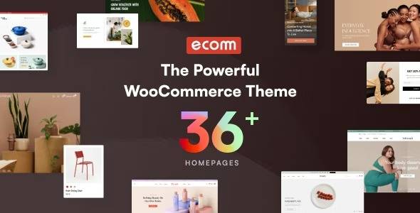 Ecomm v1.3.4 The Powerful WooCommerce WordPress Theme Download