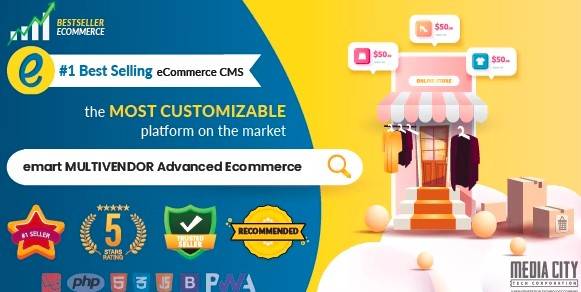 emart v3.7 – Laravel Multi-Vendor Ecommerce Advanced CMS – (Updated)