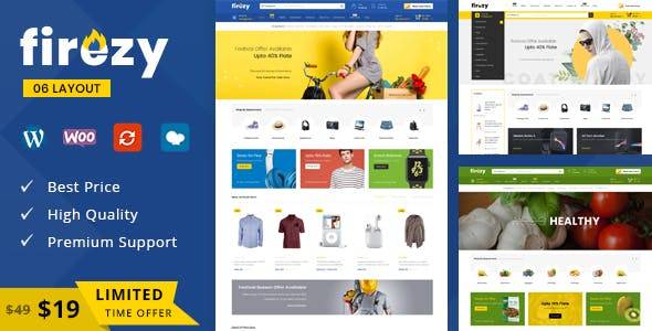 firezy v3.0.0 – Multipurpose WooCommerce Theme Download