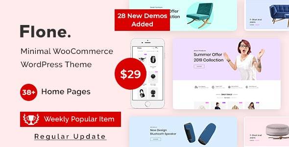 Flone v3.4.5 – Minimal WooCommerce WordPress Theme Download(Updated)