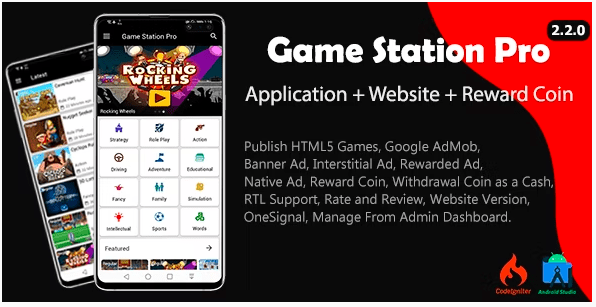 Game Station Pro (Application and Website) v2.1.0