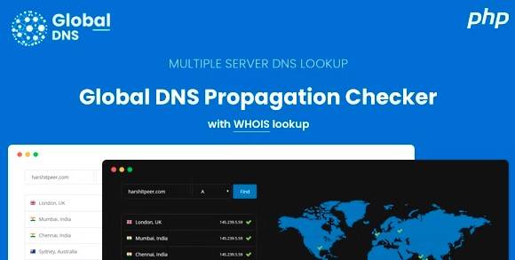 Global DNS v2.6.0 – Multiple Server – DNS Propagation Checker – PHP LaraveL