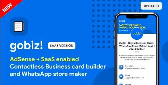 gobiz digital business card generator