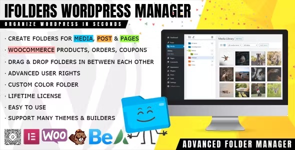 iFolders v1.3.7 – Ultimate WordPress & Woo Folder Manager