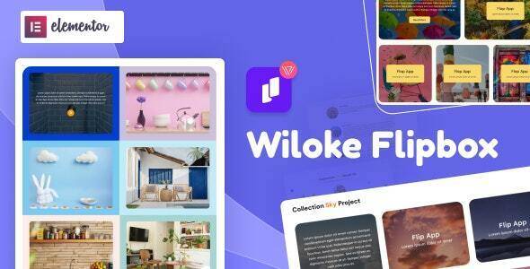 wiloke flipbox for elementor