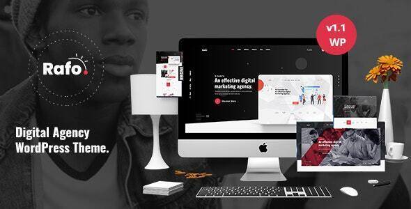 Rafo v1.1 – Digital Agency WordPress Theme