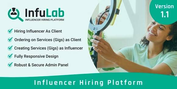 InfuLab v1.1 – Influencer Hiring Platform (Updated)