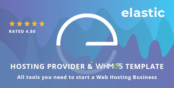 Elastic – Hosting Provider & WHMCS Free HTML Template Download