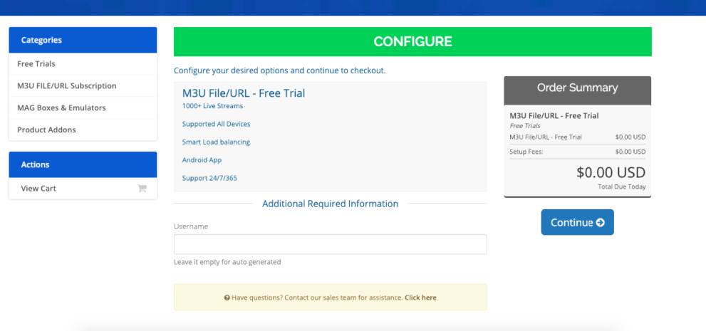 IPTV Billing Zpax Panel