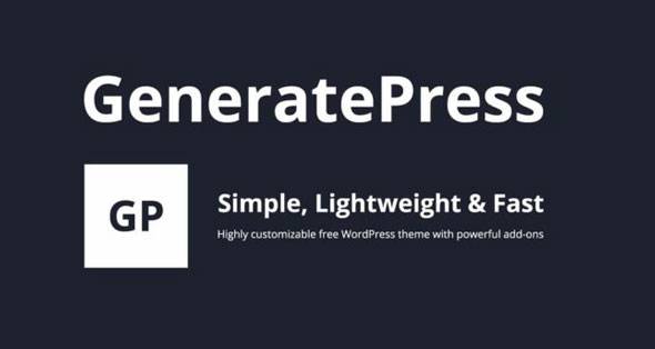 GeneratePress Premium v2.4.0 WordPress Theme Download