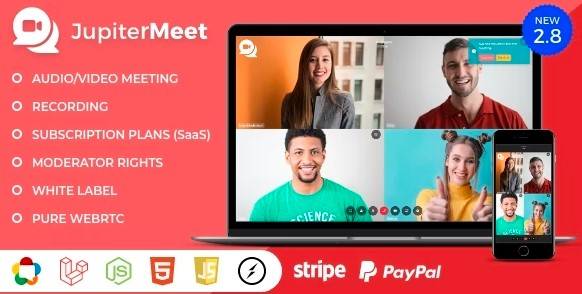 JupiterMeet v2.6 – Video Conference (Updated)