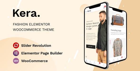 Kera – Fashion Elementor WooCommerce Theme v1.2.6 