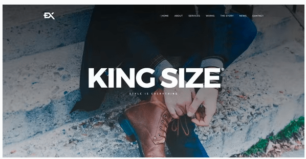 King Size v1.4 – Creative Portfolio WordPress Theme