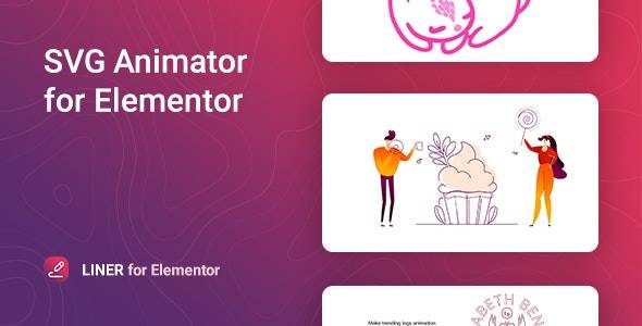 Liner v1.0.2 – SVG Animation for Elementor WordPress Plugin Download