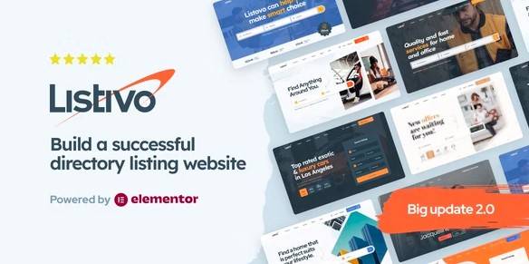 Listivo Theme Classified Ads Directory Listing WordPress Theme