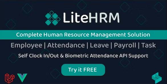 Lite HRM – Advance HRM Solution for Leave, Attendance, Payroll & Task