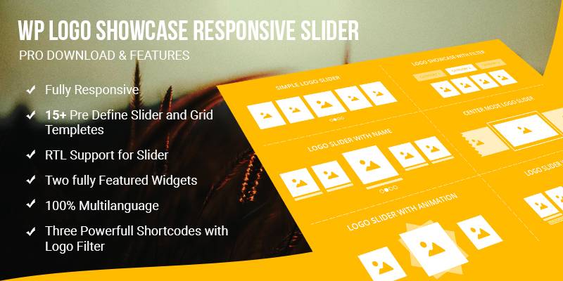 WP Logo Showcase Responsive Slider Pro v.1.5.5 [By WPOnlineSupport]