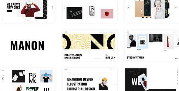 Manon Portfolio & Agency WordPress Theme v2.5 