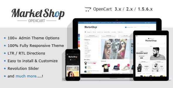 MarketShop v2.12 – Multi-Purpose OpenCart Theme