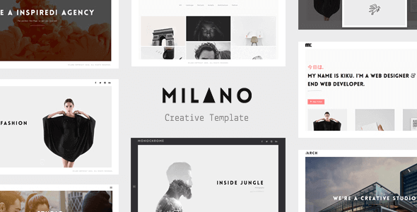 Milano v5.6 – Creative Minimal Portfolio & Photography WordPress Theme Download