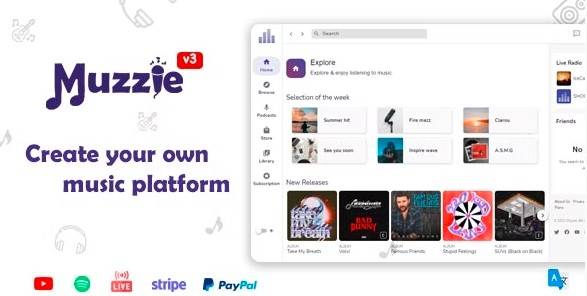 muzzie Radio Streaming Platform