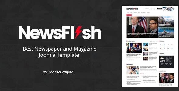 NewsFlash – Joomla News & Magazine Template v1.2