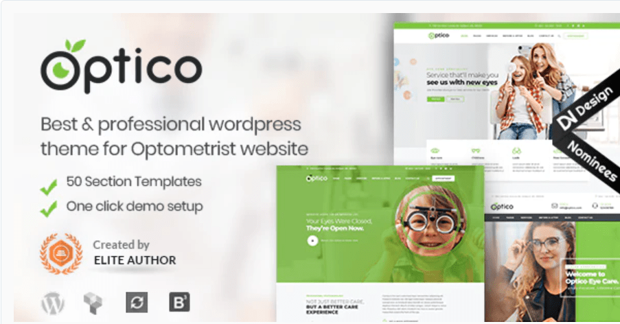 Optico v7.0 Optometrist & Eyecare WordPress Theme Download