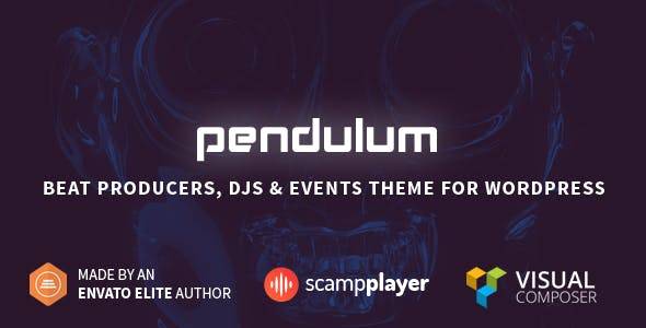 Pendulum v3.1.1 – Beat Producers, DJs & Events Theme for WordPress Download