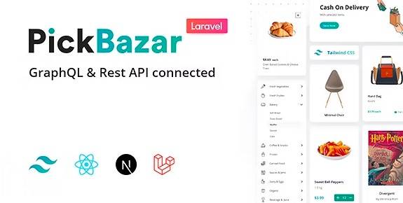 Pickbazar Laravel v5.0.1 – React, Next, REST & GraphQL Ecommerce With Multivendor