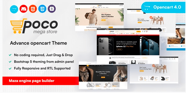 Poco Advanced OpenCart Theme